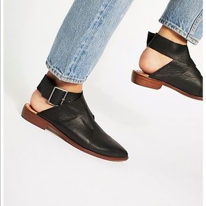 Free people Bryce wrap flat shoes